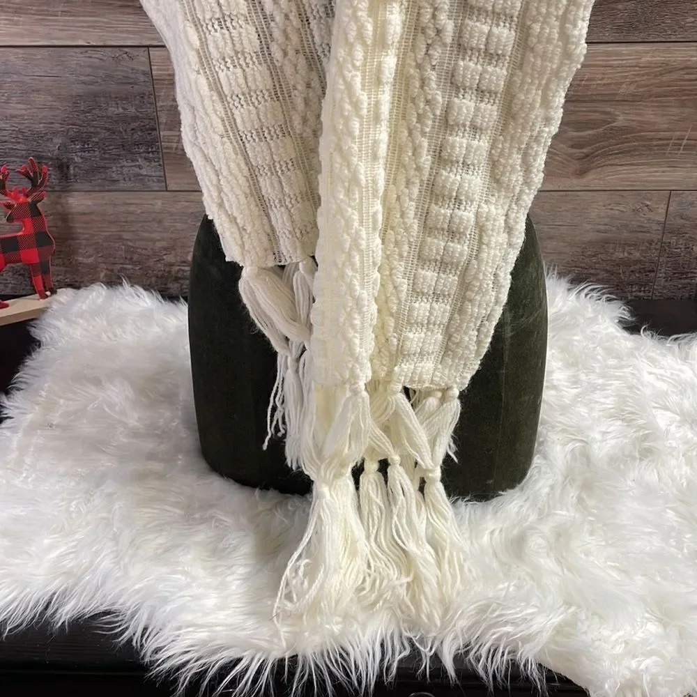 Off White Ladies Scarf